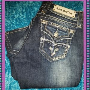New Rock Revival Jeans
